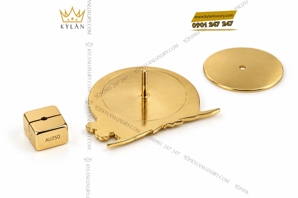 Kỳ Lân Luxury Logo JiT cai ao vang Au750 3 Logo JiT cài áo vàng Au750