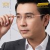 Mắt kính vàng hồng Au750
