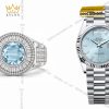 Nhẫn nam vàng Au750 đính đá topaz
