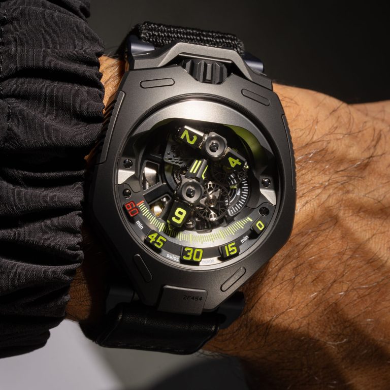 Đồng hồ đo thời gian Urwerk UR-300 6 Kỳ Lân Luxury Urwerk UR 300 Time Quantum KYLAN3 Đồng hồ đo thời gian Urwerk UR-300