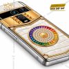 Vertu Agent Q custom vàng Au750 đính kim cương và đá quý