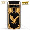 Vertu Agent Q custom vàng Au750 đính kim cương – Chim Đại Bàng
