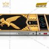 Vertu Agent Q custom vàng Au750 đính kim cương – Chim Đại Bàng