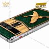 Vertu Agent Q custom vàng Au750 đính kim cương – Chim Hạc