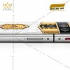 Vertu Agent Q custom vàng Au750 kim cương và logo Kỳ Lân da cá sấu trắng