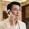 Vertu Agent Q custom vàng Au750 kim cương và logo Kỳ Lân da cá sấu trắng