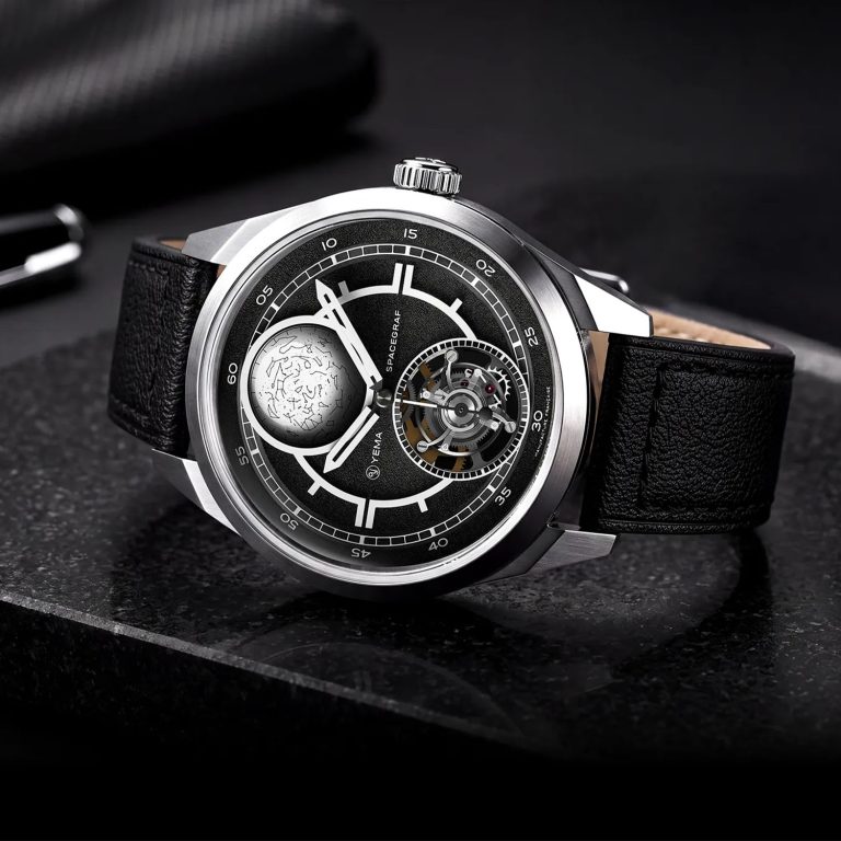 Kỳ Lân Luxury Yema Spacegraf Heure Siderale Tourbillon Volanta4 Đồng hồ Yema Spacegraf Heure Sidérale Tourbillon Volanta