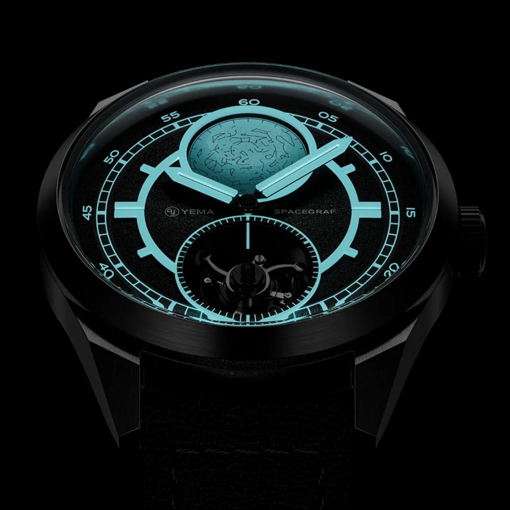 Kỳ Lân Luxury Yema Spacegraf Heure Siderale Tourbillon Volanta5 Đồng hồ Yema Spacegraf Heure Sidérale Tourbillon Volanta