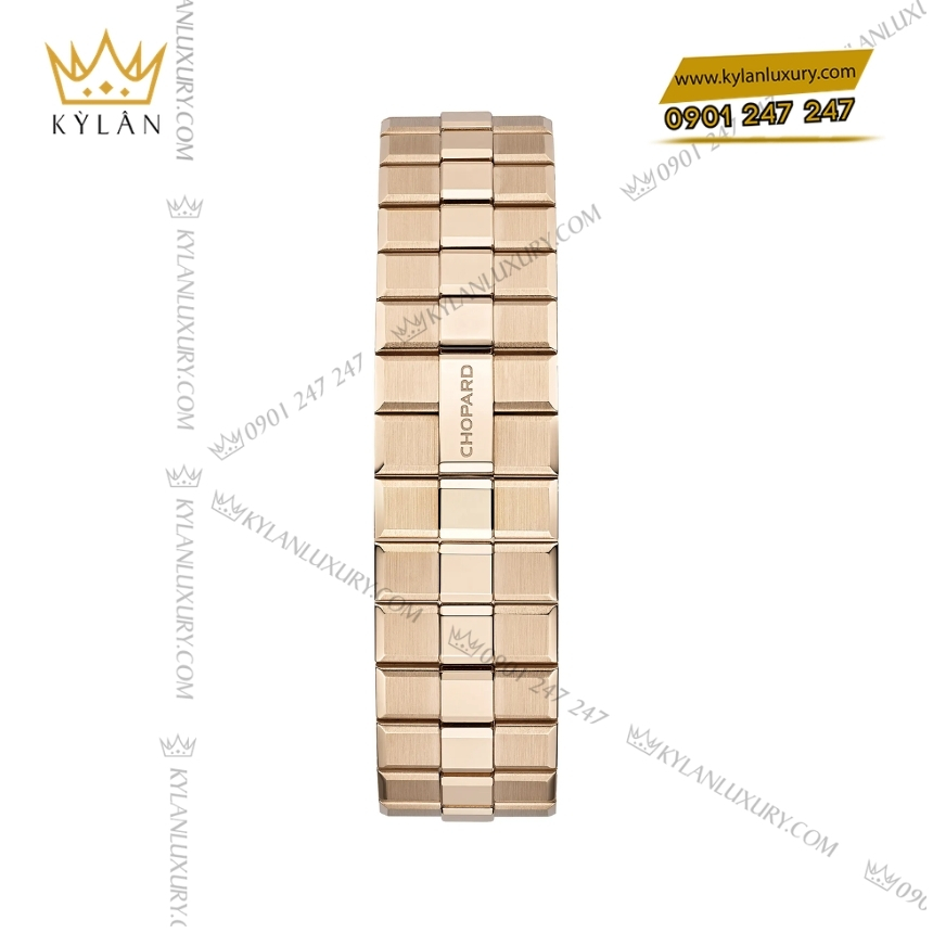 Kỳ Lân Luxury chopard alpine eagle 41 vang hong vanh da quy 295363 5013 3 Đồng hồ Chopard Alpine Eagle 41 vàng hồng vành đá quý 295363-5013