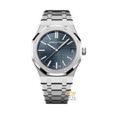 Đồng hồ Royal Oak mặt số xanh đêm 41mm 15510ST