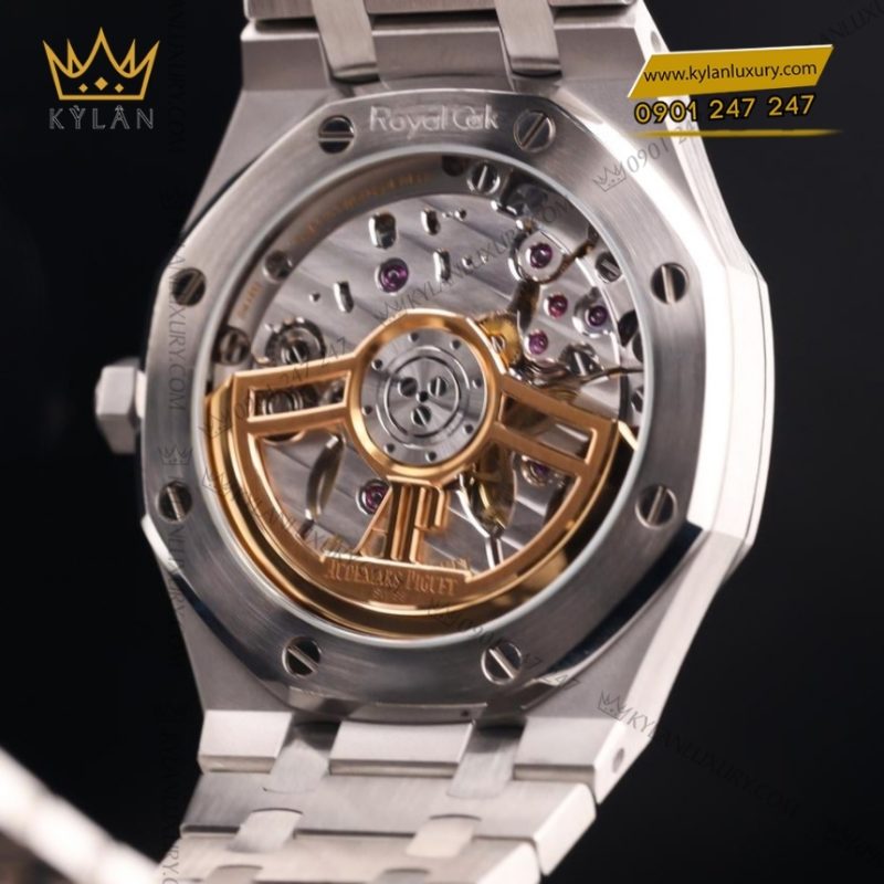 Đồng hồ Royal Oak mặt số xanh đêm 41mm 15510ST