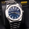 Đồng hồ Royal Oak mặt số xanh đêm 41mm 15510ST