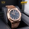 Đồng hồ Royal Oak vàng hồng mặt số xanh đêm 15510OR