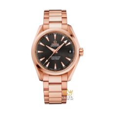 Đồng hồ Omega Seamaster Aqua Terra vàng hồng mặt số xám 38.5mm