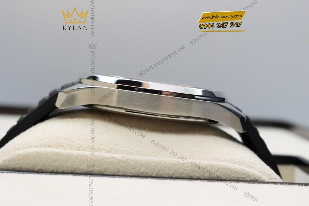 Kỳ Lân Luxury patek philippe aquanaut luce 5267 200a 001 12 Đồng hồ Patek Philippe Aquanaut Luce mặt đen vành kim 5267/200A-001