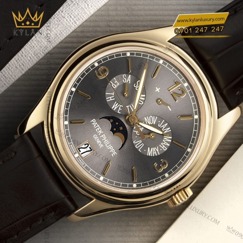 Đồng hồ Patek Philippe Complications mặt số xám 5146J-010