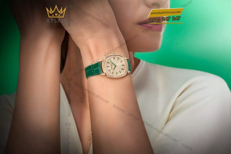 Đồng hồ Patek Philippe Gondolo cọc đá xanh tsavorite 7043/250R-001