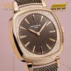 Đồng hồ Patek Philippe Gondolo vàng hồng mặt số nâu 7043R-001