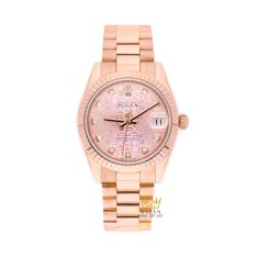 Đồng hồ Rolex Datejust 31 vi tính hồng 178275F-0002