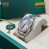 Đồng hồ Rolex Datejust 36 mặt bạc La Mã kim cương 126284RBR-0060