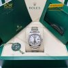 Đồng hồ Rolex Datejust 36 mặt bạc La Mã kim cương 126284RBR-0060