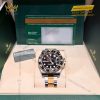 Đồng hồ Rolex GMT Master II demi vàng vàng mặt đen 116713LN-0001