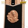 Vertu Agent Q custom vàng hồng kim cương – Bác Hồ và hoa sen