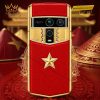 Vertu Agent Q custom vàng vàng đính kim cương – Việt Nam