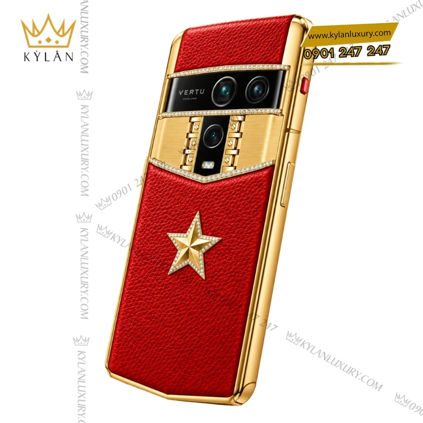 Kỳ Lân Luxury vertu agent q custom vang vang dinh kim cuong viet nam 7 Vertu Agent Q custom vàng vàng đính kim cương – Việt Nam